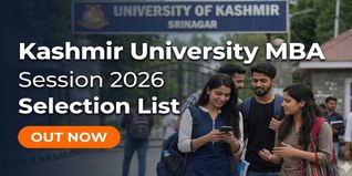 University of Kashmir Releases MBA 2026 Selection List at kashmiruniversity.net; Check Last Date to Complete Admission